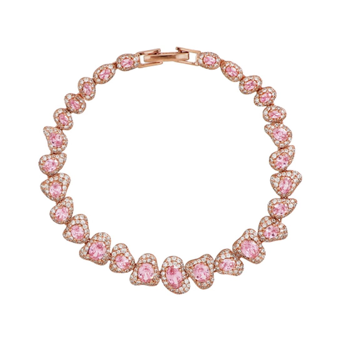 Bracciale Fabiani in oro giallo 9Kt con zirconi – Fabiani Gioiellerie Bracciale Fabiani in oro giallo 9Kt con zirconi – Fabiani Gioiellerie