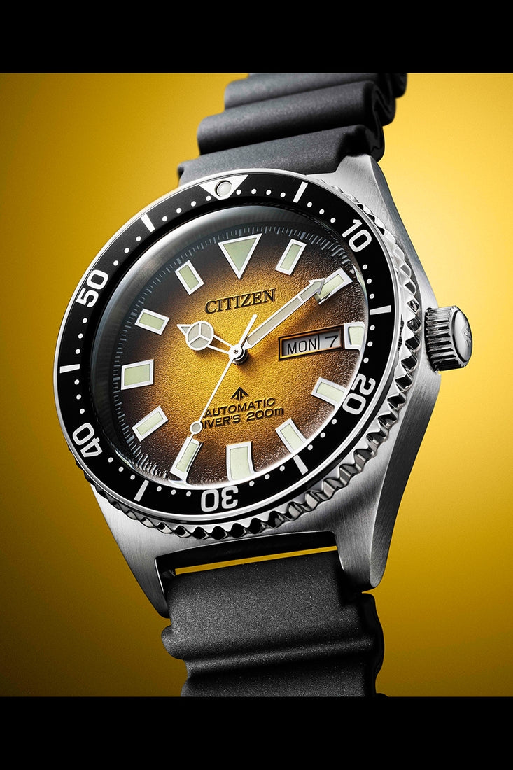 Orologio Citizen Promaster diver's NY0120-52X giallo automatico