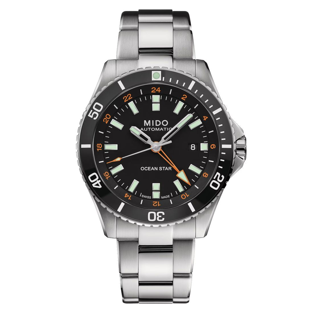 MIDO Orologio Belluna Royal Swiss: Automatico, Cassa A Cuscino In Acciaio, Quadrante Guilloché, Movimento Calibro 80, 80h Riserva Di Carica
