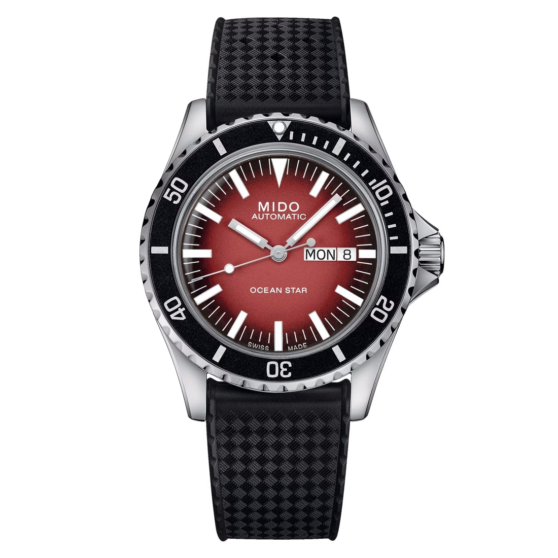 Orologio Mido Ocean Star Tribute 40mm Nero M0268301105100 - Foto 6