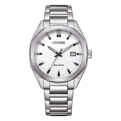 Orologio Citizen OF ottagonale BM7620-83A Modern Classic bianco