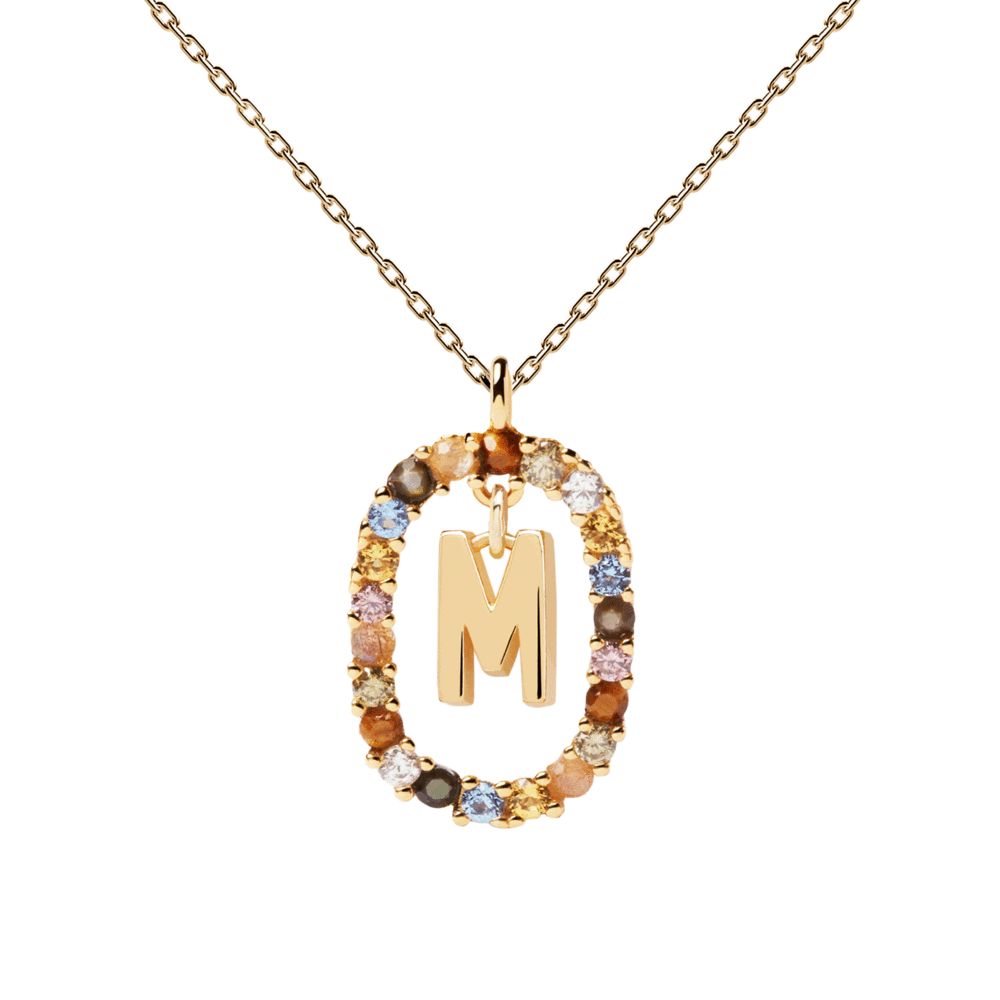 Collana Mamma E Bambino Placcata Oro Rosa Con Cristalli Zircondia® - Philip Jones, 46 Cm Collana Mamma E Bambino Placcata Oro Rosa Con Cristalli Zircondia® - Philip Jones, 46 Cm