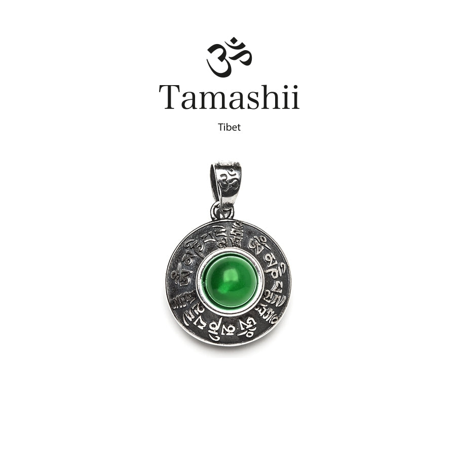 Jade Angel Thailandia Stile Vintage Gioielli in Argento