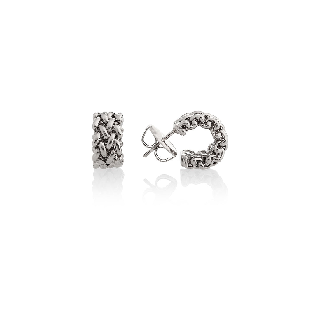 Orphelia - Orecchini a lobo Argento sterling Cubic Zirconia Da donna, Gold, Standard - ZO-7521/G