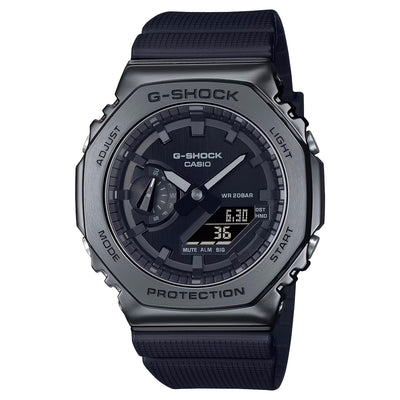 Orologio G-Shock GM-2100BB-1AER in acciaio total black