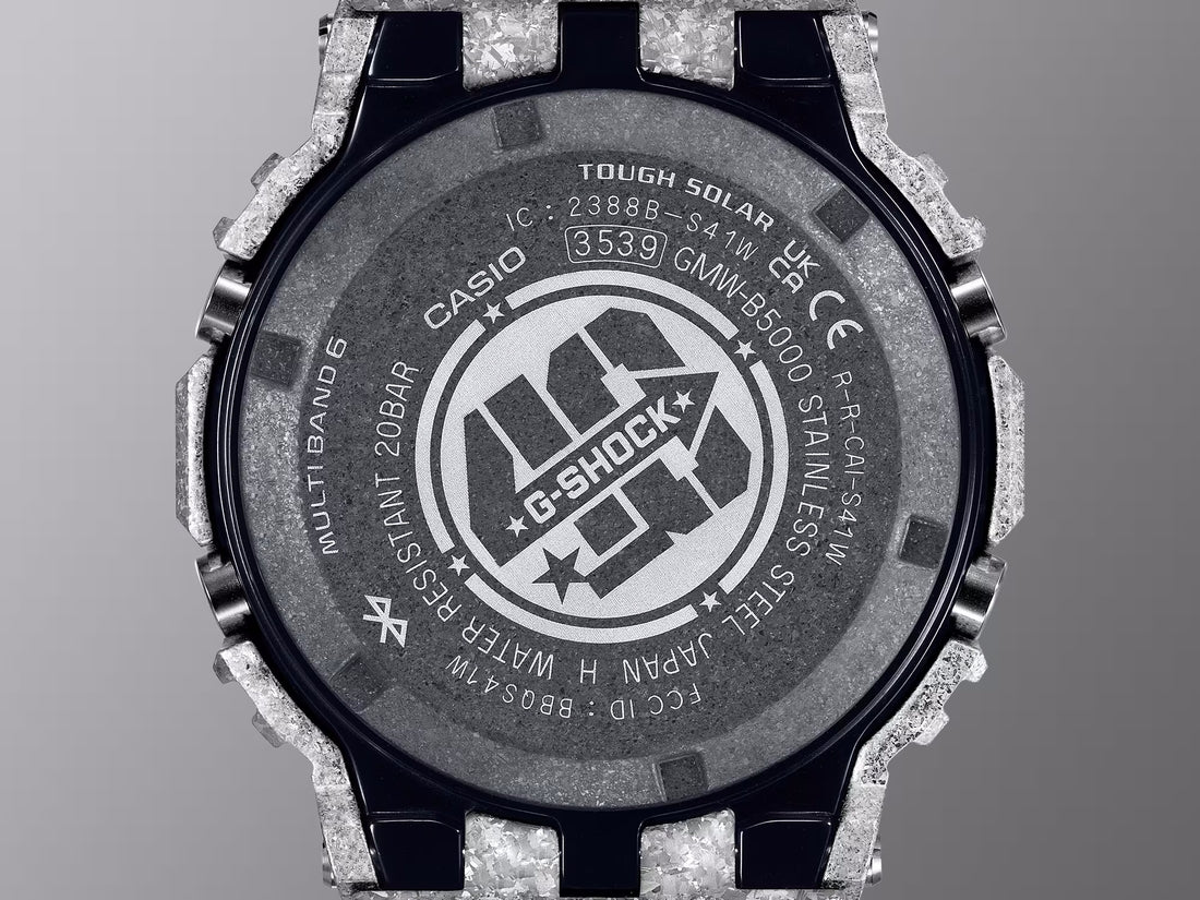 Orologio G-Shock GMW-B5000PS-1ER in acciaio ricristallizzato