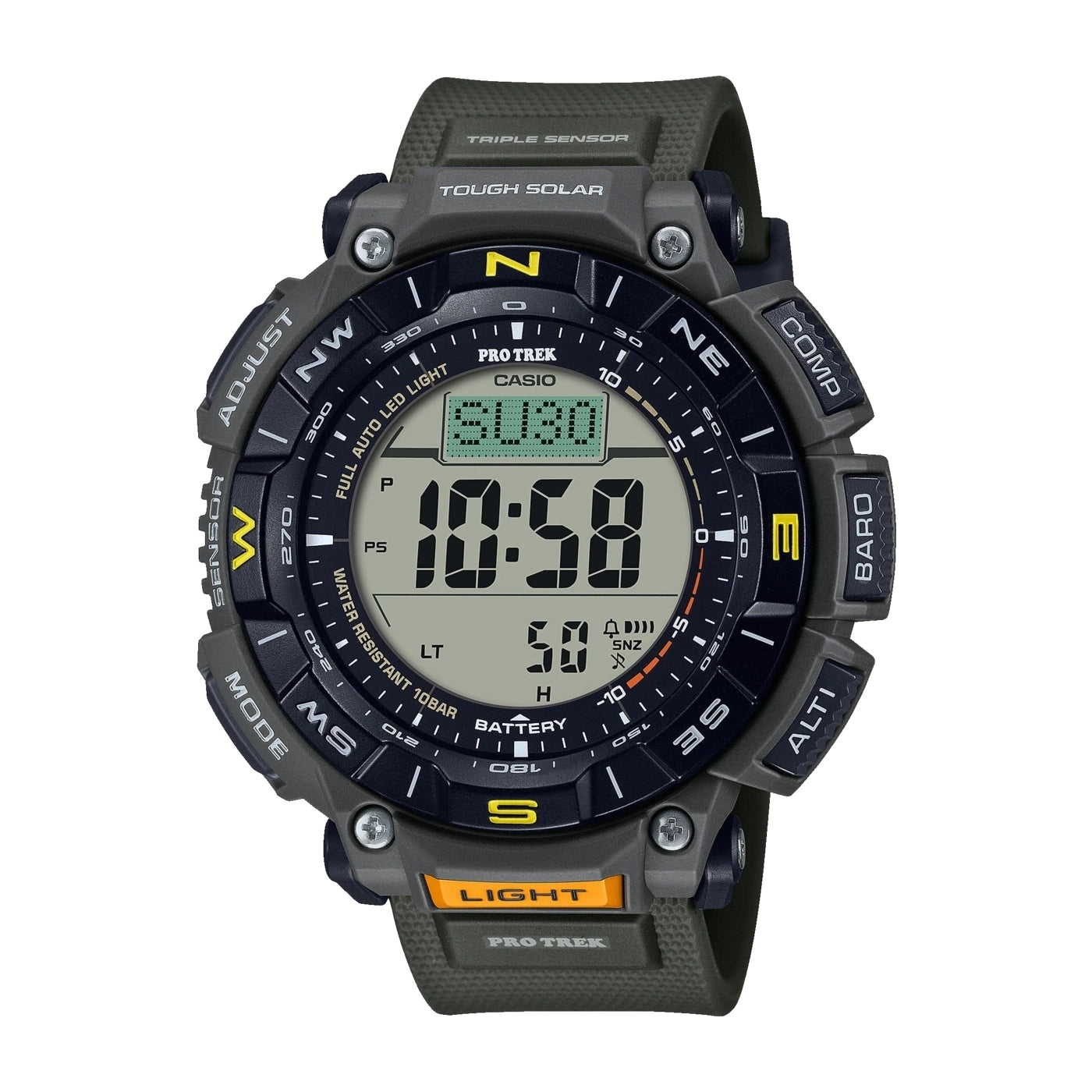 Casio Pro Trek a digitale analogico orologio da uomo solare PRW-61LD-3 Casio Pro Trek a digitale analogico orologio da uomo solare PRW-61LD-3