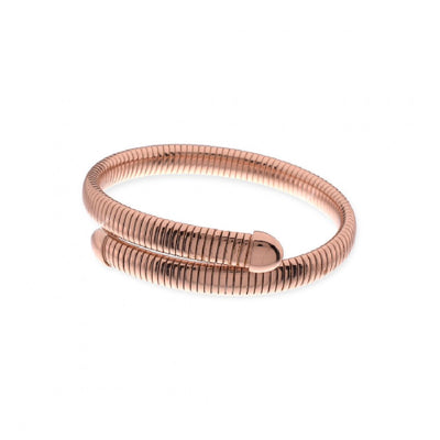 Bracciale Unoaerre Tubogas contrarié flessibile rosé 1403