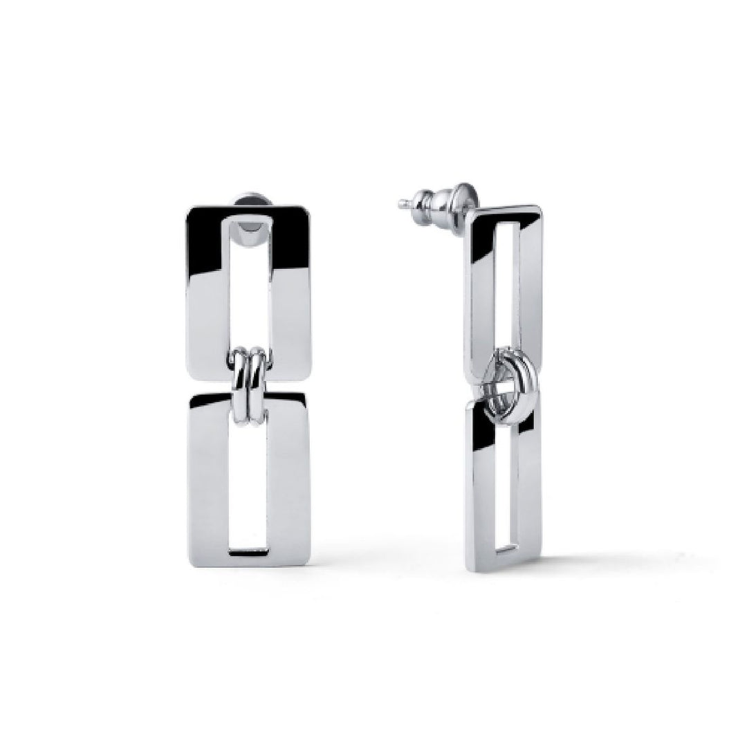 555Jewelry Orecchini pendenti in acciaio inox arco per donne e ragazze 555Jewelry Orecchini pendenti in acciaio inox arco per donne e ragazze