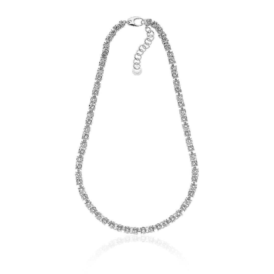 Collana Unoaerre in argento catena bizantina 6326