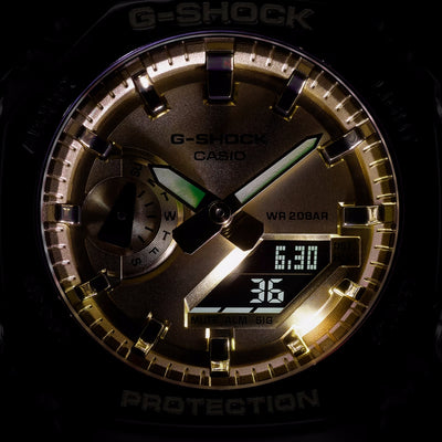 Orologio G-Shock GA-2100GB-1AER nero in resina e carbonio