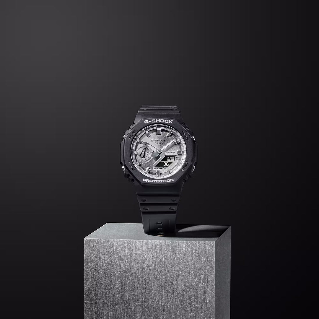 Orologio G-Shock GA-2100 Uomo - Resina Con Carbonio, Impermeabile 20 ATM, Solare - Foto 8