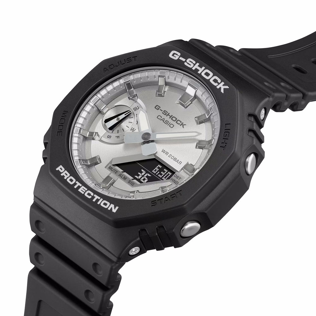 Orologio G-Shock GA-2100SB-1AER nero in resina e carbonio