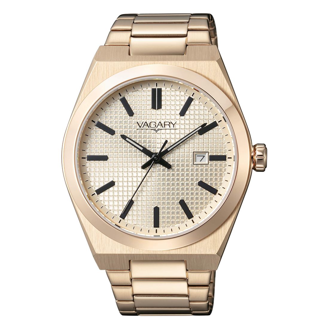 Orologio Vagary timeless Uomo by Citizen IB9-221-11 quadrante champagne