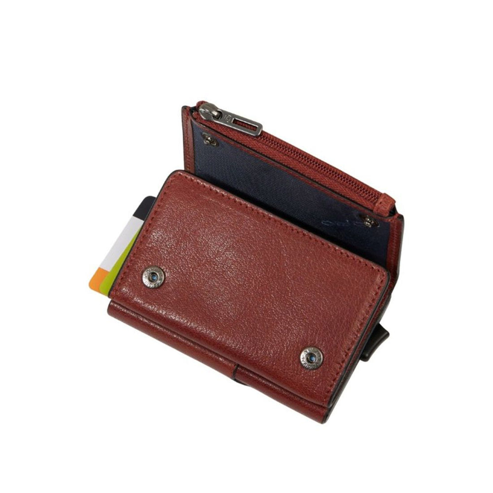 PIQUADRO - PORTAFOGLIO DONNA PELLE CON PORTA MONETE RFID BLUE PIQUADRO - PORTAFOGLIO DONNA PELLE CON PORTA MONETE RFID BLUE