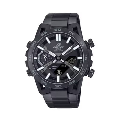Orologio Casio Edifice nero cassa in carbonio ECB-2000DC-1BEF