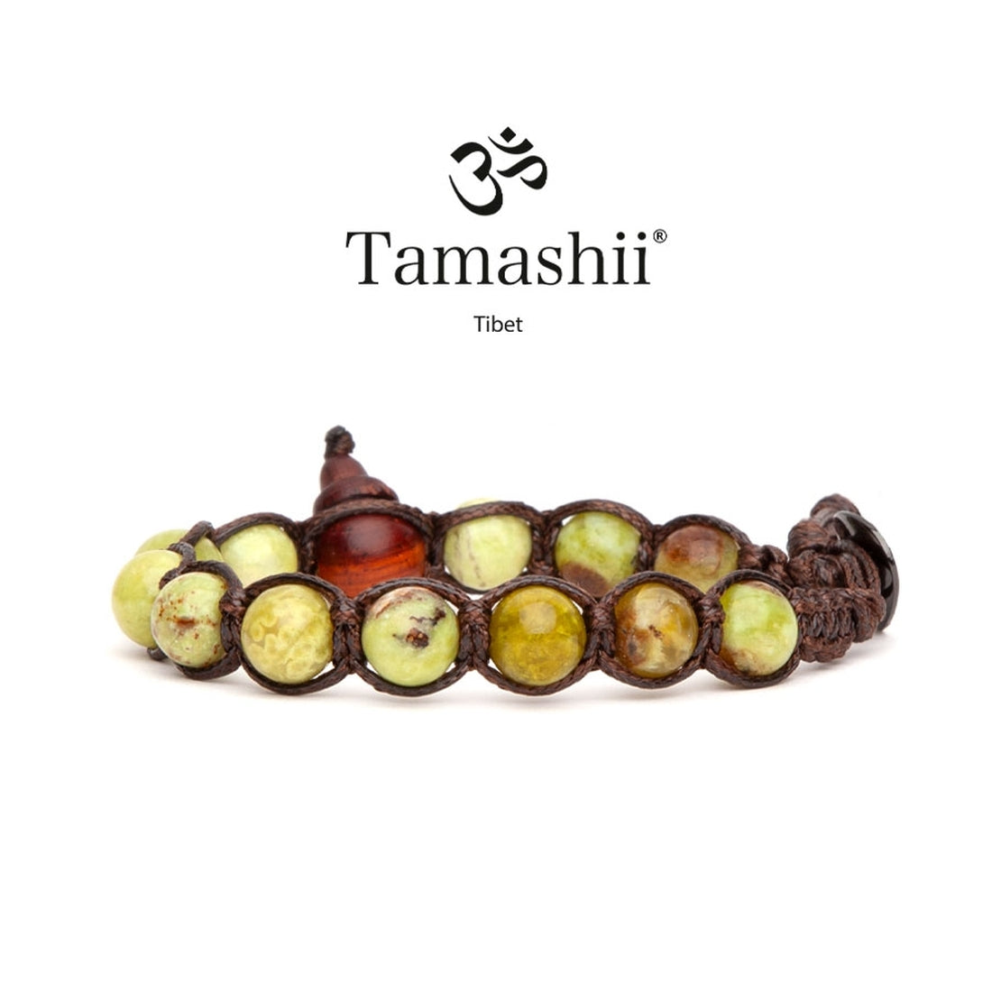 Bracciale Tamashii a un giro in Opale green lime BHS900-300