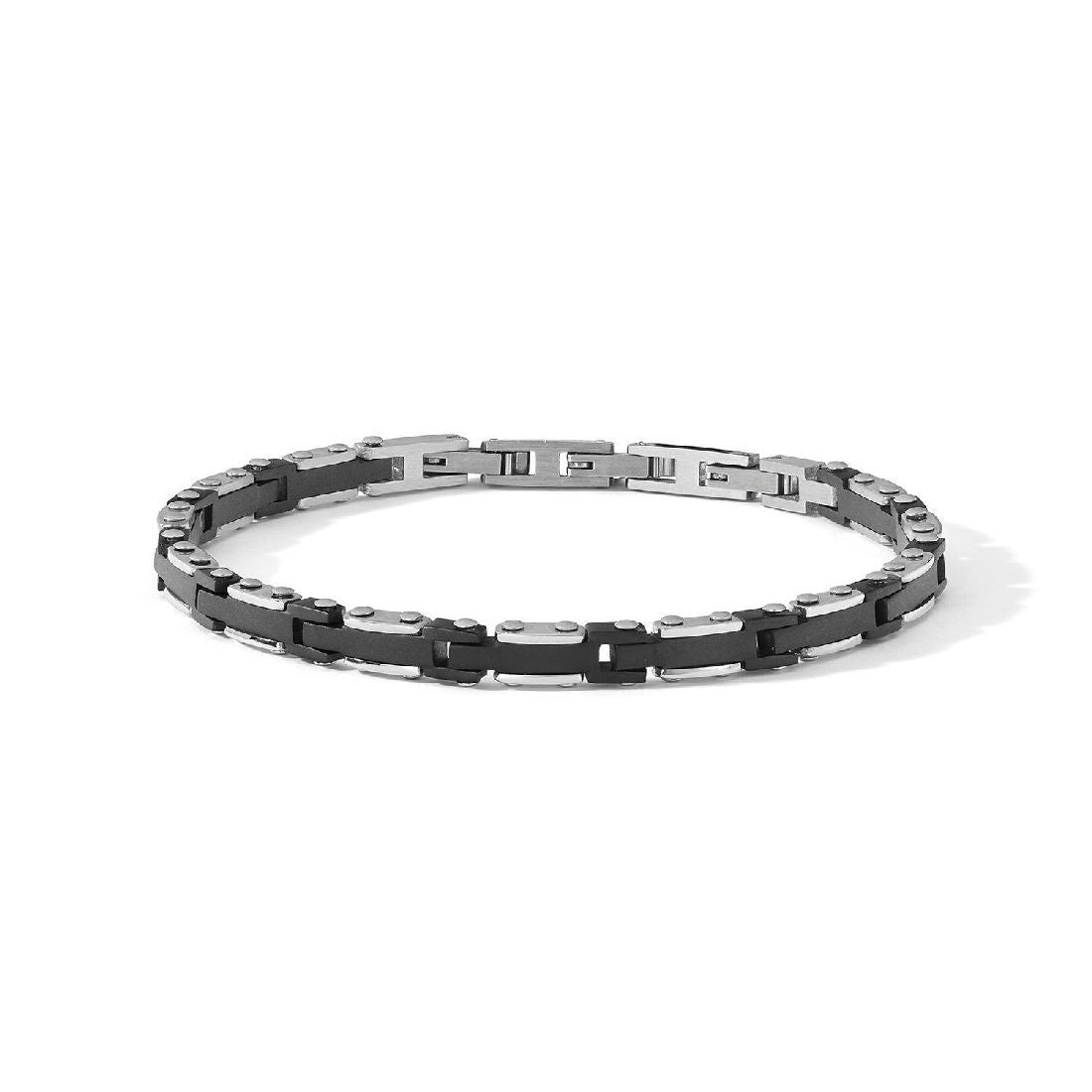 Bracciale Comete in acciaio trattamento Pvd nero UBR 1237