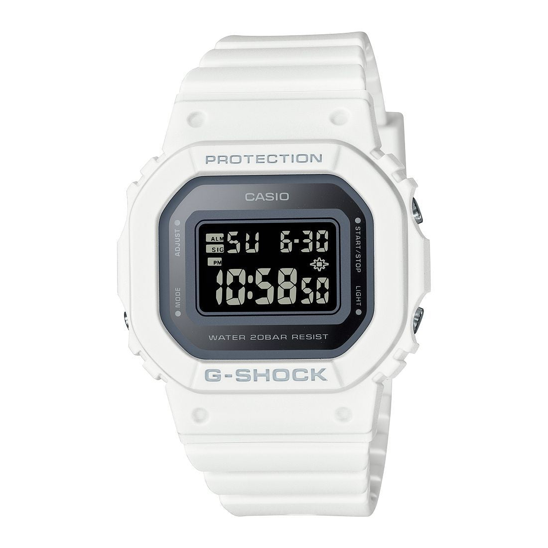 G-Shock donna GMD-S5600-7ER bianco display negativo