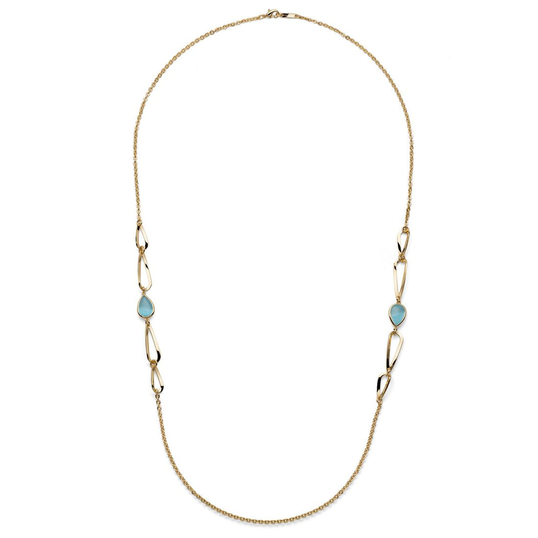 Collana Figaro 3x1 in Acciaio Dorato - Catena Dorata Collana Figaro 3x1 in Acciaio Dorato - Catena Dorata