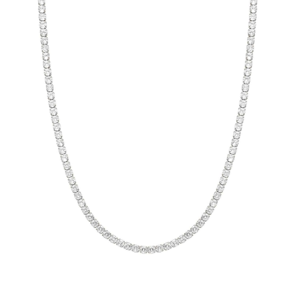 Nomination | Collana Donna Collezione Bella - Chiusura a Moschettone - Argento 925 e Cubic Zirconia a Forma di Navette – Made in Italy - 42-46 cm Nomination | Collana Donna Collezione Bella - Chiusura a Moschettone - Argento 925 e Cubic Zirconia a Forma di Navette – Made in Italy - 42-46 cm