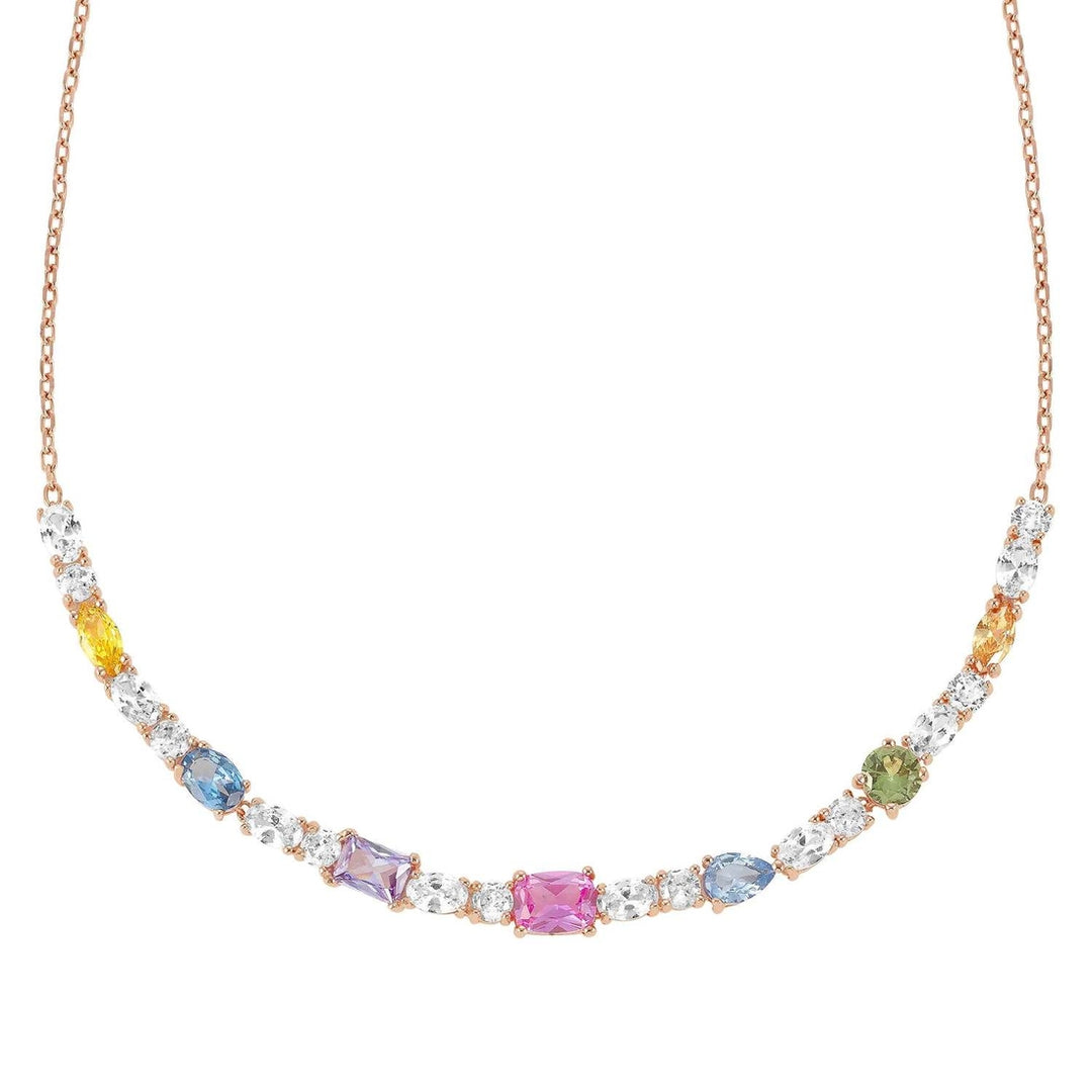 Nomination Collana Bella In Argento 925 Con Oro Rosa, Perla E Cubic Zirconia - Pendente Elegante, Made In Italy, 40/44 Cm - 2