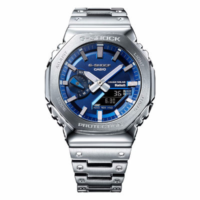 Orologio G-Shock GM-B2100AD-2AER in acciaio quadrante blu