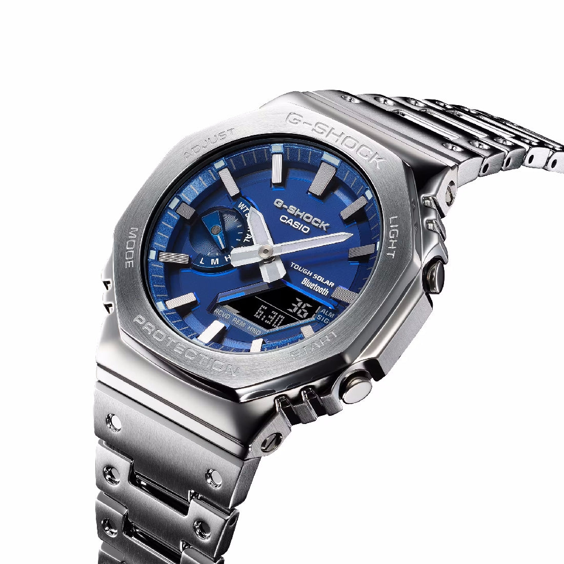 Orologio G-Shock GM-B2100AD-2AER in acciaio quadrante blu