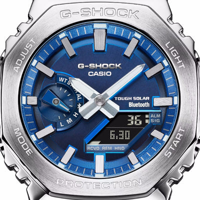 Orologio G-Shock GM-B2100AD-2AER in acciaio quadrante blu