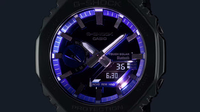 Orologio G-Shock GM-B2100AD-2AER in acciaio quadrante blu