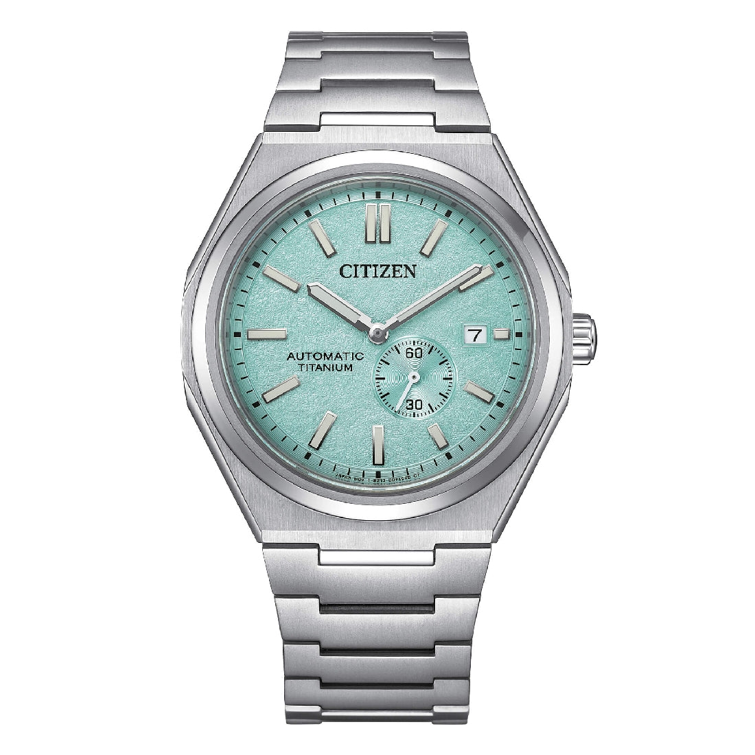 Orologio Citizen NJ0180-80M turchese automatico Supertitanium