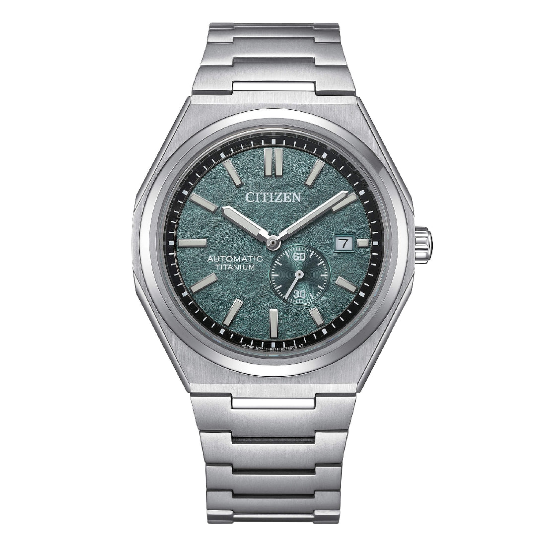 Orologio Citizen NJ0180-80X quadrante verde automatico Supertitanium