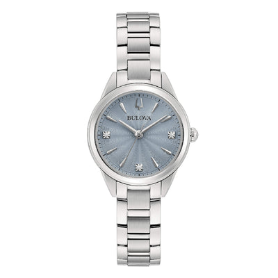 Orologio Bulova lady 96P255 Sutton Petite quadrante blu