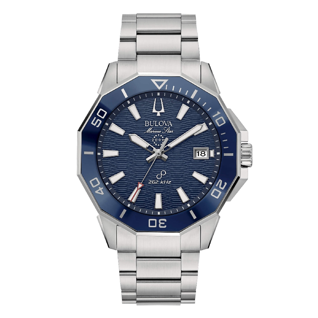 Orologio Bulova 96B433 Sub Marine Star Ceramic blu acciaio