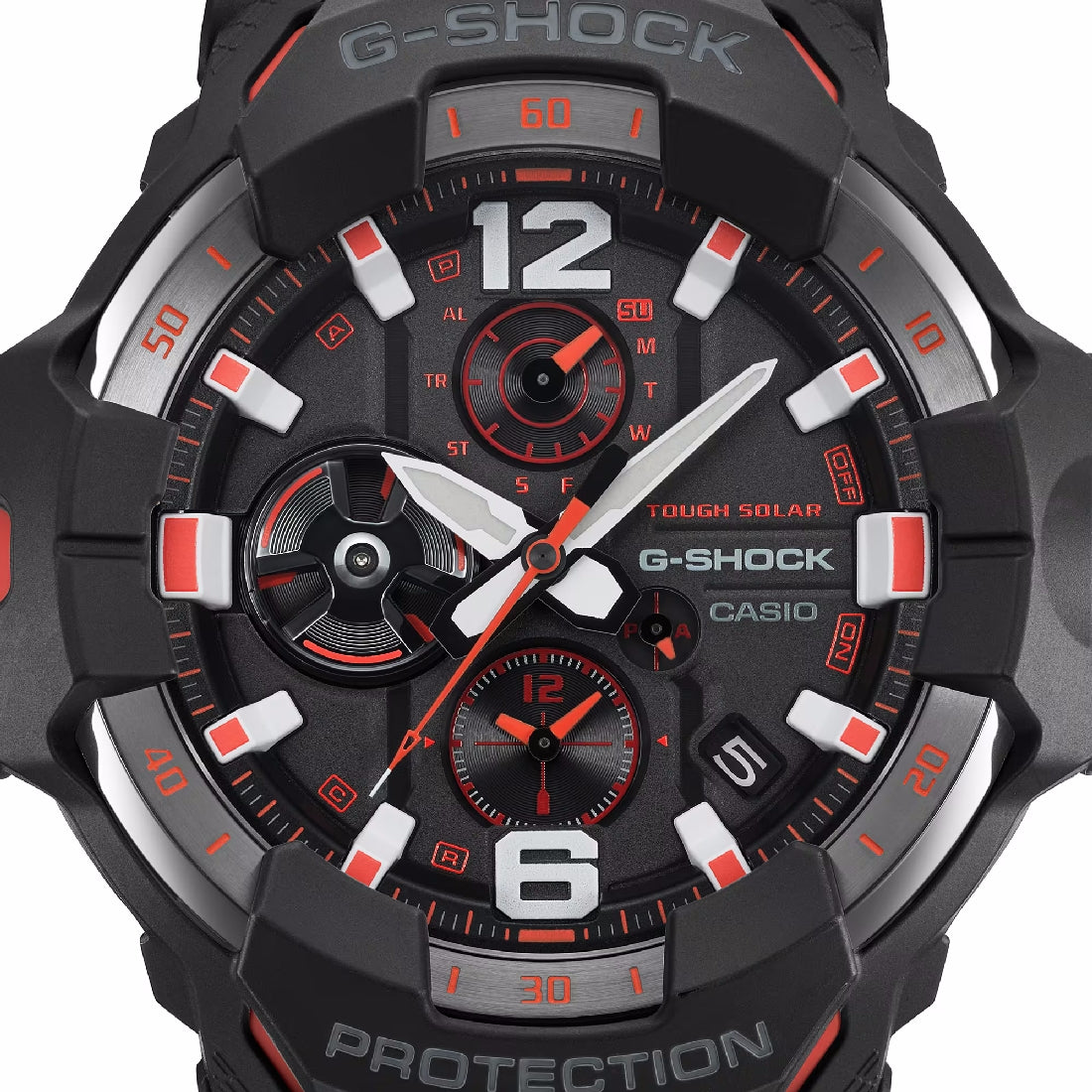 Orologio G-Shock GR-B300-1A4ER Gravity Master nero e rosso