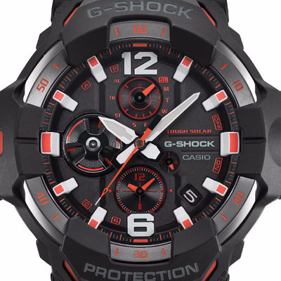 Orologio G-Shock GR-B300-1A4ER Gravity Master nero e rosso