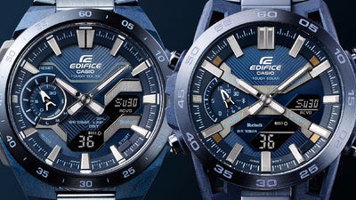 Orologio Casio Edifice  ECB-2000CB-2AEF carbonio blu racing