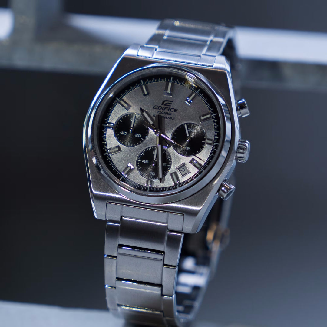 Orologio Casio Edifice EFB-730D-7AVUEF cronografo silver