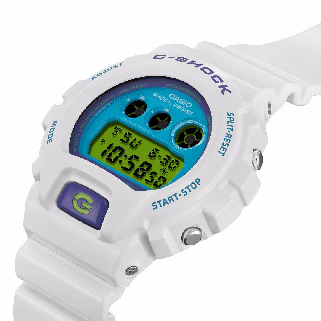 Orologio Casio G-Shock DW-6900RCS-7ER bianco Crazy Colour