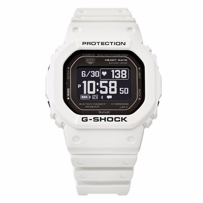 Orologio G-Shock DW-H5600-7ER bianco sensore cardio e solare