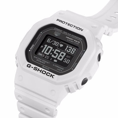 Orologio G-Shock DW-H5600-7ER bianco sensore cardio e solare