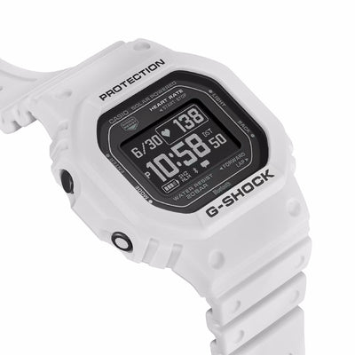 Orologio G-Shock DW-H5600-7ER bianco sensore cardio e solare