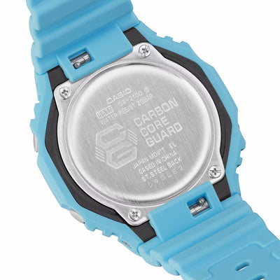 Orologio G-Shock GA-2100-2A2ER azzurro monocromo