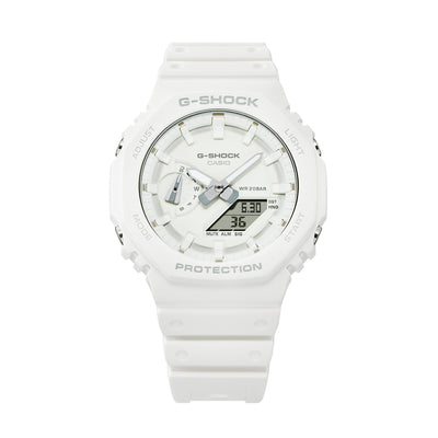 Orologio G-Shock GA-2100-7A7ER bianco monocromo