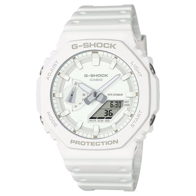 Orologio G-Shock GA-2100-7A7ER bianco monocromo