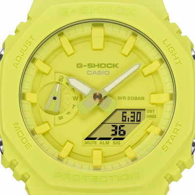 Orologio G-Shock GA-2100-9A9ER giallo monocromo