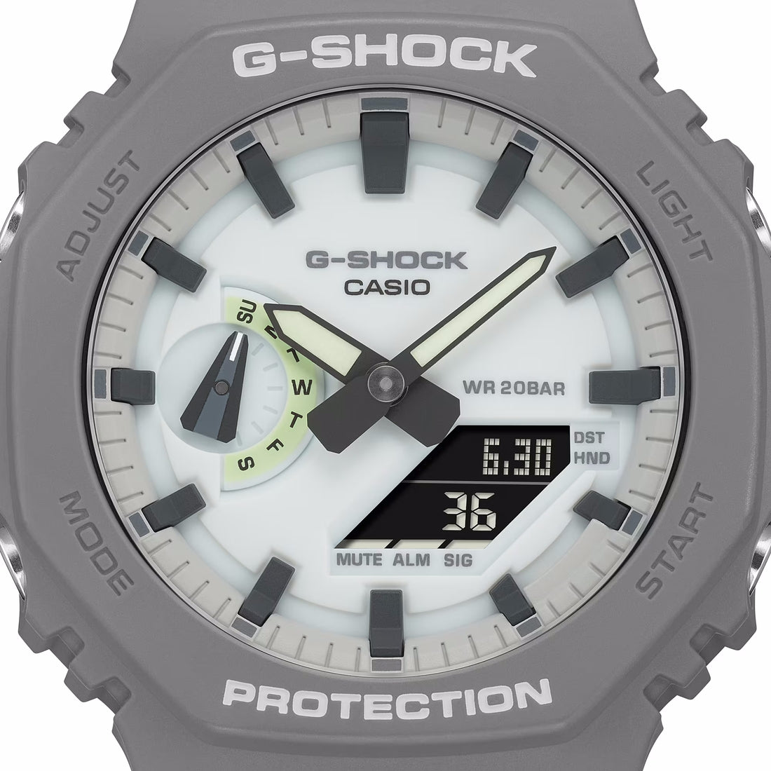 Orologio G-Shock GA-2100HD-8ER Hidden Glow full lume