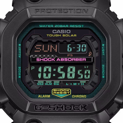 Orologio G-Shock King carica solare GX-56MF-1ER nero finiture colorate