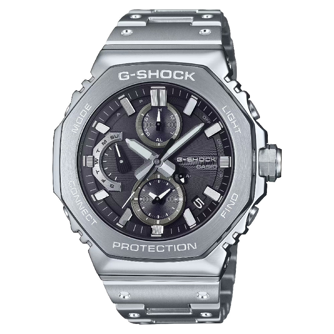 Orologio G-Shock GMC-B2100D-1AER crono acciaio quadrante nero