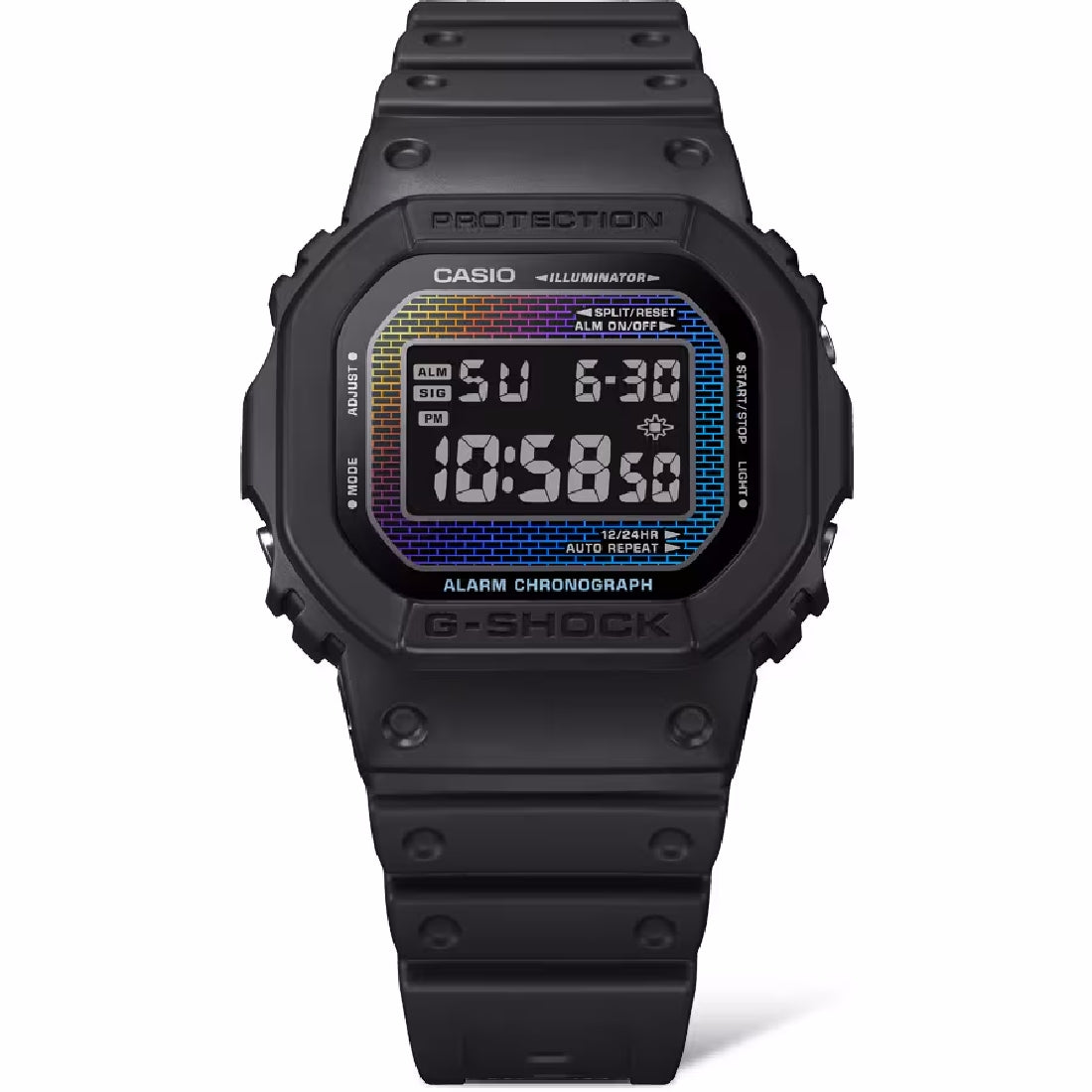 Orologio G-Shock DW-5600RW-1ER motivo a mattoni iridescenti